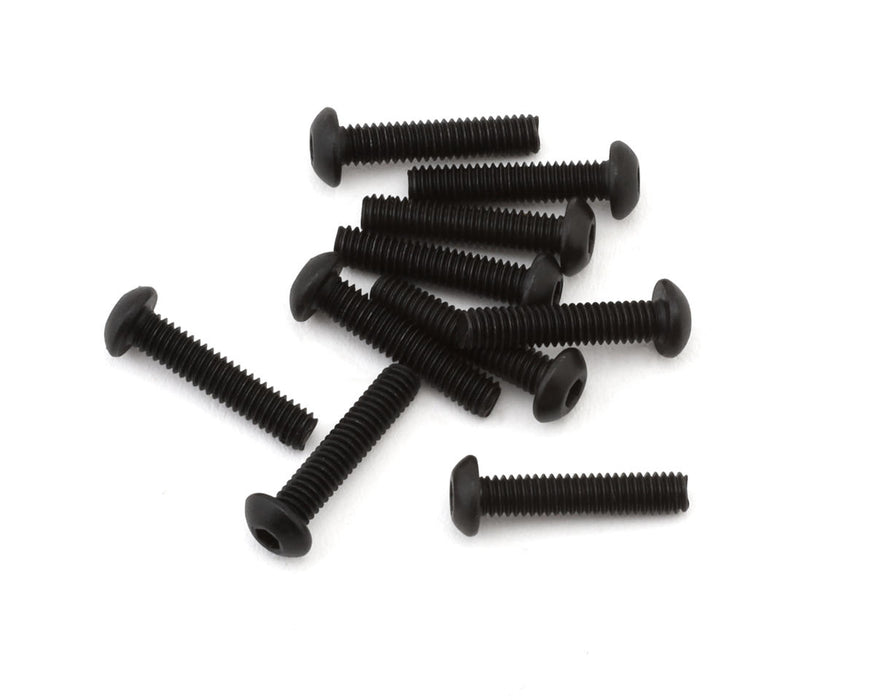 EcoPower H-3105 2.5x12mm "High Strength" Steel Button Head Screws (10 Pack)