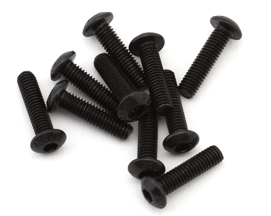 EcoPower H-3204 3x12mm "High Strength" Steel Button Head Screws (10 Pack)