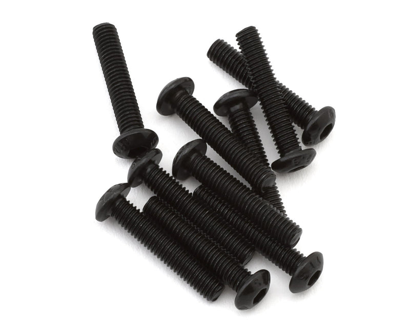 EcoPower H-3206 3x16mm "High Strength" Steel Button Head Screws (10 Pack)