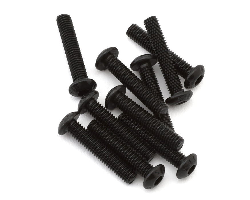 EcoPower H-3206 3x16mm "High Strength" Steel Button Head Screws (10 Pack)