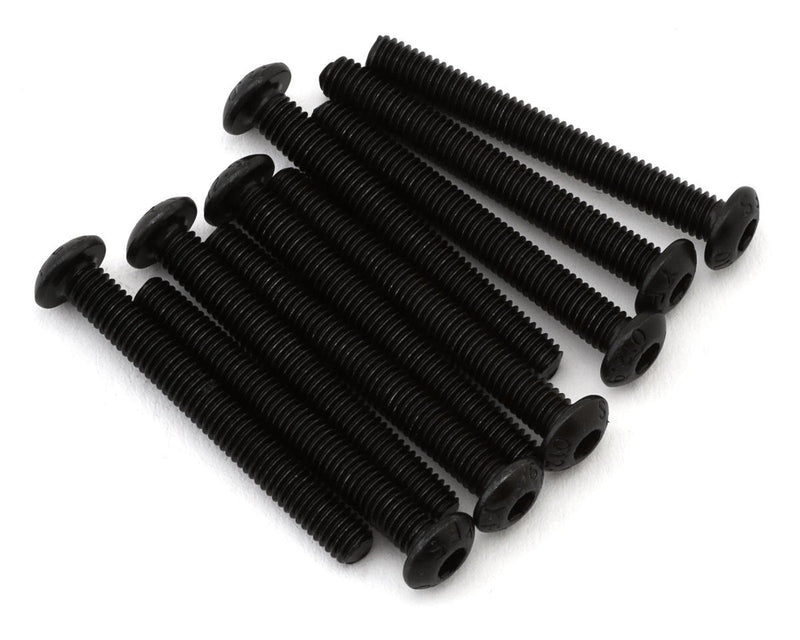 EcoPower H-3208 3x25mm "High Strength" Steel Button Head Screws (10 Pack)