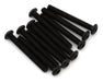 EcoPower H-3208 3x25mm "High Strength" Steel Button Head Screws (10 Pack)