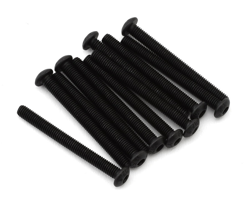 EcoPower H-3209 3x30mm "High Strength" Steel Button Head Screws (10 Pack)