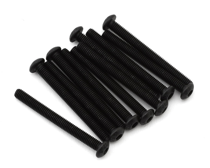 EcoPower H-3209 3x30mm "High Strength" Steel Button Head Screws (10 Pack)