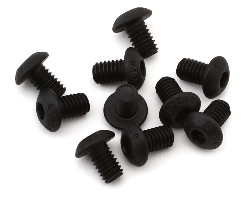 EcoPower H-3300 4x6mm "High Strength" Steel Button Head Screws (10 Pack)