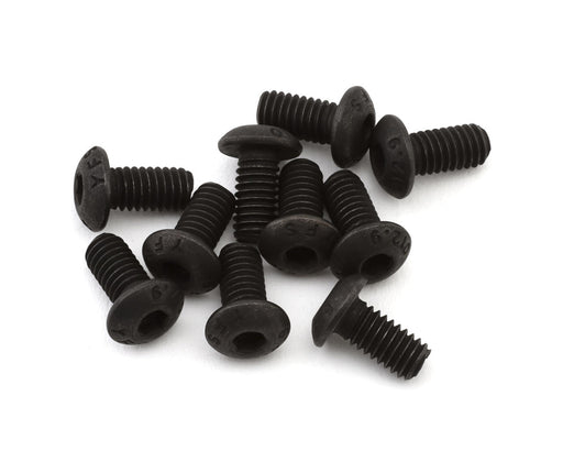 EcoPower H-3301 4x8mm "High Strength" Steel Button Head Screws (10 Pack)