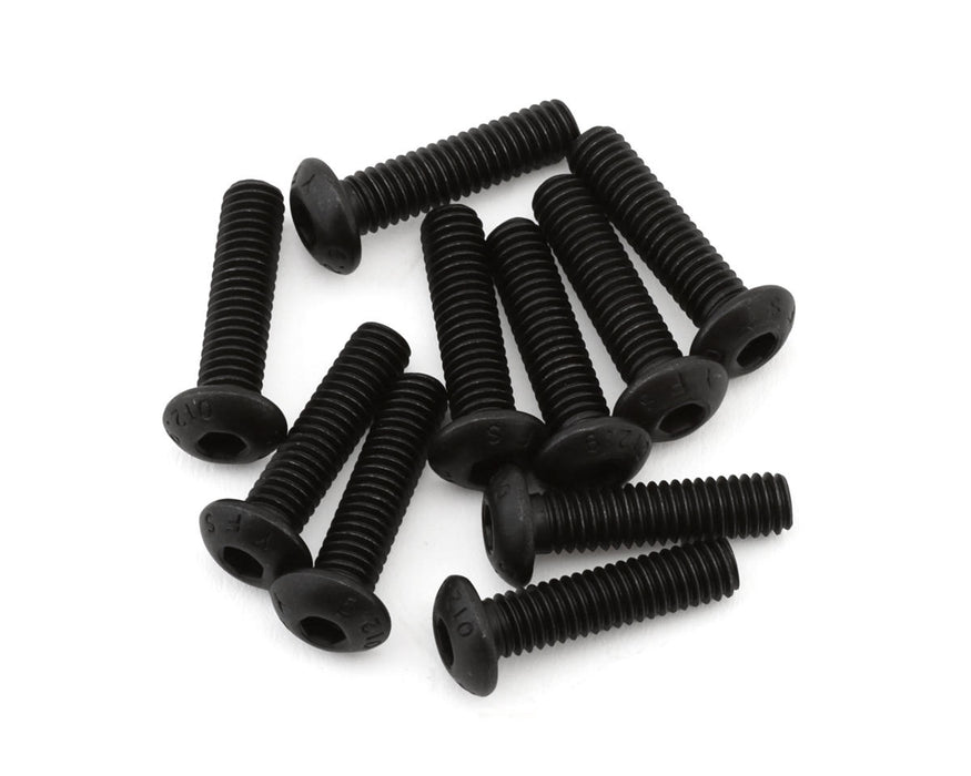 EcoPower H-3305 4x16mm "High Strength" Steel Button Head Screws (10 Pack)