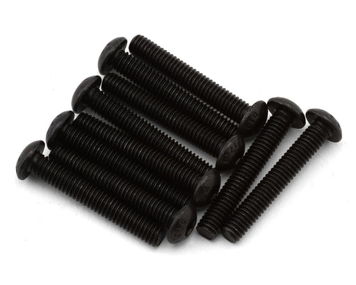 EcoPower H-3307 4x25mm "High Strength" Steel Button Head Screws (10 Pack)