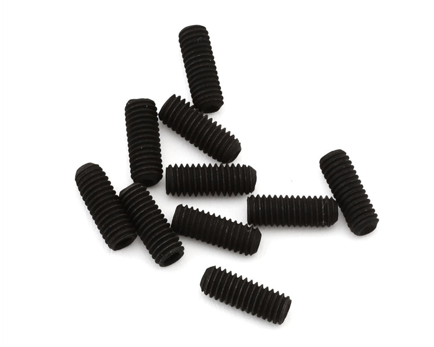 EcoPower H-4004 3x8mm "High Strength" Steel Cup Style Set Screws (10 Pack)