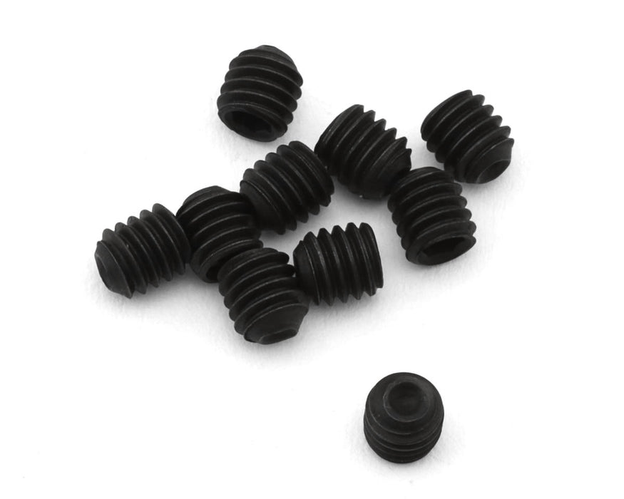 EcoPower H-4100 4x4mm "High Strength" Steel Cup Style Set Screws (10 Pack)
