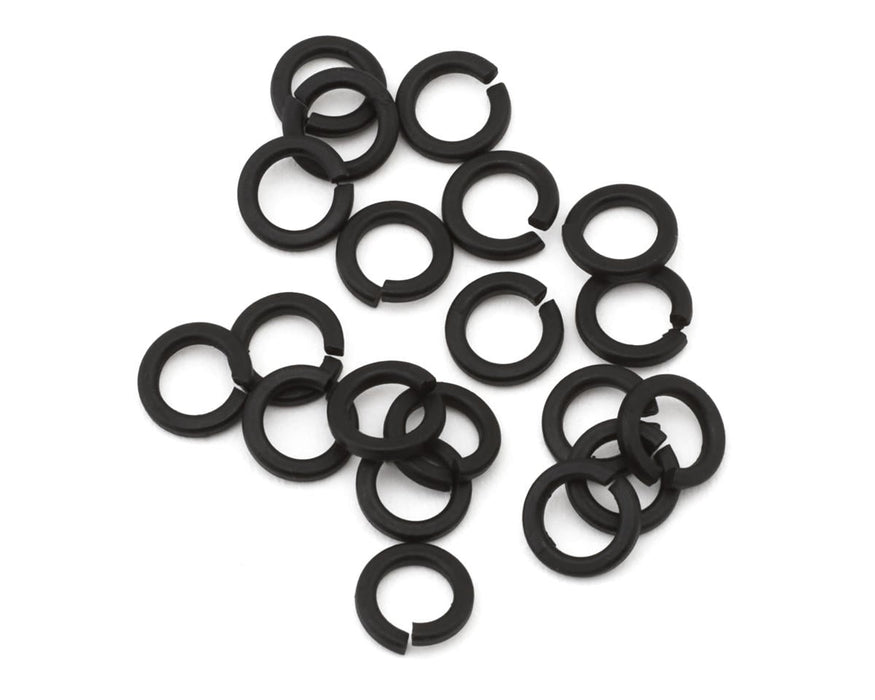 EcoPower ECP-H-5100 3mm "High Strength" Black Lock Washers (20 Pack)