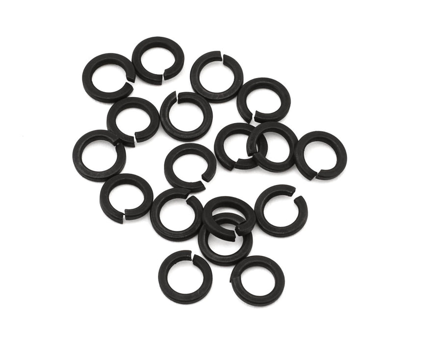 EcoPower H-5101 Black 4mm "High Strength" Steel Lock Washers (20 Pack)