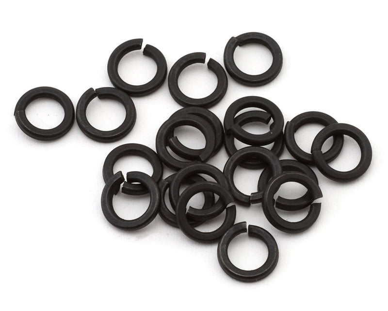 EcoPower H-5102 Black 5mm "High Strength" Steel Lock Washers (20 Pack)