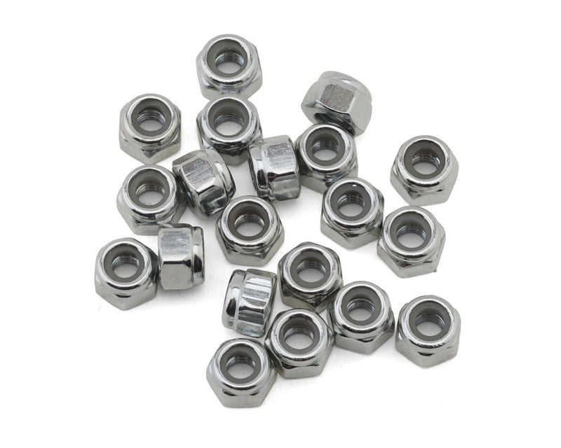 EcoPower H-5200 3mm "High Strength" Stainless Steel Nylon Locknuts (20 Pack)
