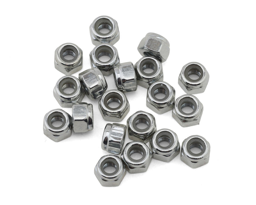 EcoPower H-5200 3mm "High Strength" Stainless Steel Nylon Locknuts (20 Pack)