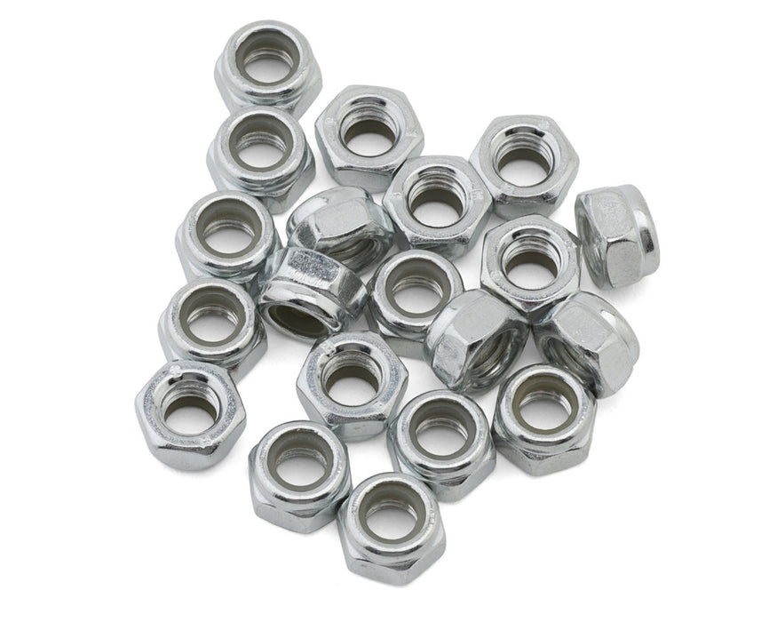 EcoPower H-5202 5mm "High Strength" Steel Nylon Locknut (20 Pack)