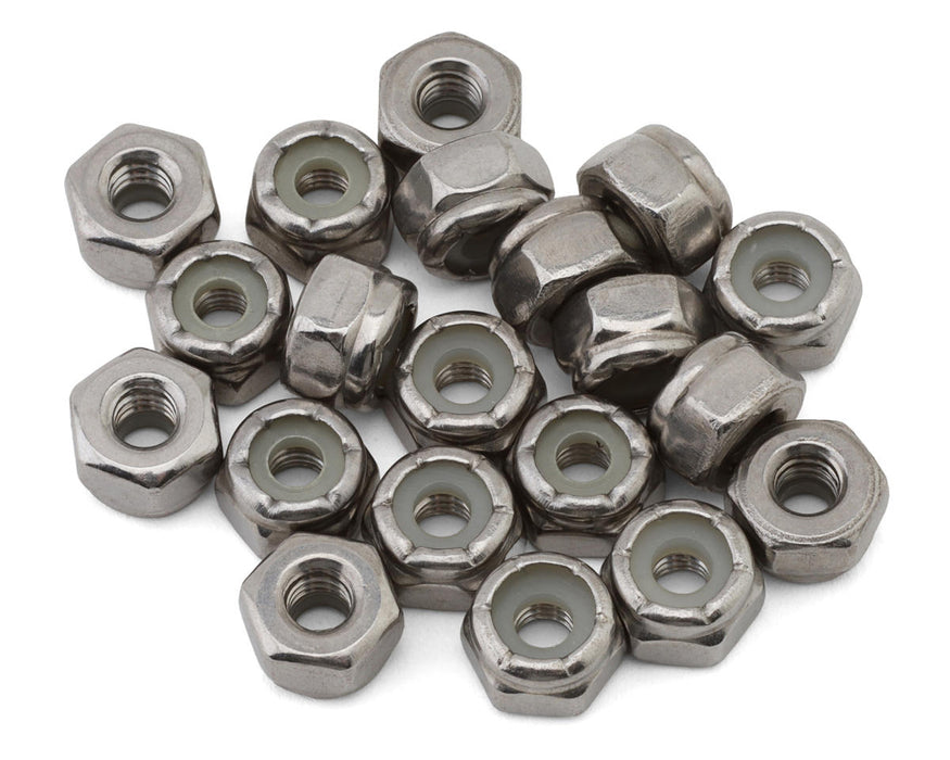 EcoPower H-5604 8-32 "High Strength" Standard ZP Steel Lock Nut (20 Pack)