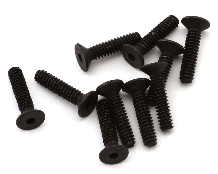 EcoPower H-7104 4-40x1/2" "High Strength" Flat Head Screws (10 Pack)