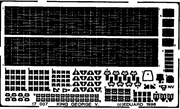 Eduard 17007 1/700 Etched Detail Parts for Tamiya King George V