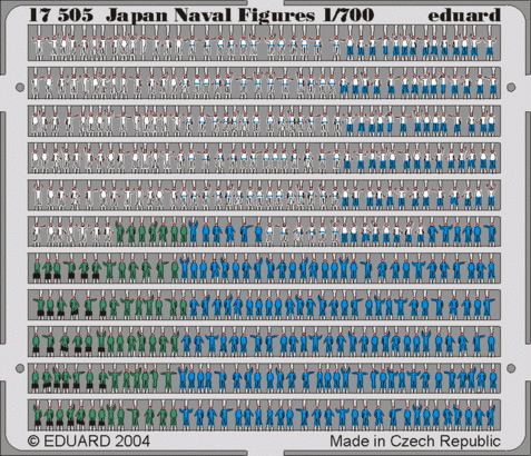 Eduard 17505 1/700 IJN Figures (Painted)