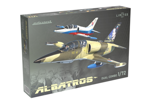 Eduard 2109 1/72 Albatros Aero L39C/CM/ZA/ZO Jet Trainer Aircraft Dual Combo (Limited Edition Plastic Kit)