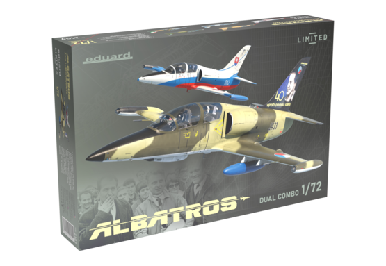 Eduard 2109 1/72 Albatros Aero L39C/CM/ZA/ZO Jet Trainer Aircraft Dual Combo (Limited Edition Plastic Kit)
