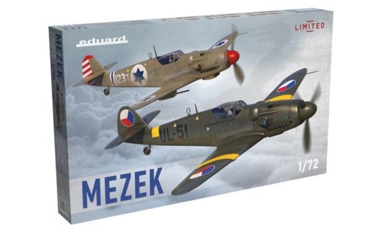 Eduard 2141 1/72 Avia S199 Mezek Czech Fighter Dual Combo (Limited Edition Plastic Kit)