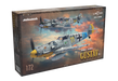 Eduard 2144 1/72 Gustav Part 1: WWII Bf109G5 & G6 German Fighter Dual Combo (Limited Edition) Model Aircraft Kit