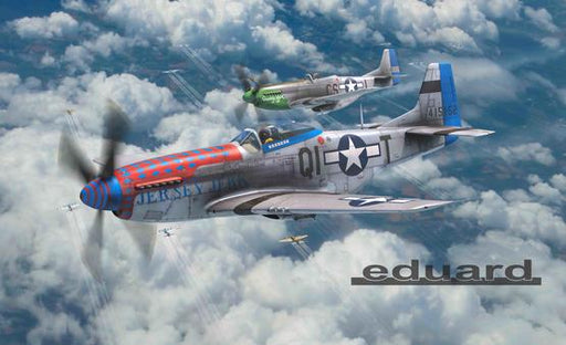 Eduard 2147 1/72 WWII P51-D US Fighter Dual Combo Model Aircraft Kit