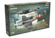 Eduard 2150 1/72 Gustav Part 3: WWII Bf109G6/AS & G14/AS German Fighter Dual Combo (Limited Edition Plastic Kit)
