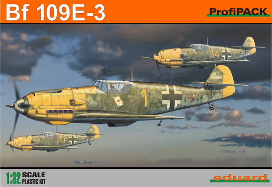 Eduard 3002 1/32 Bf109E3 Fighter (Profi-Pack Plastic Kit)