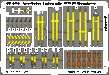 Eduard 49003 Photo-Etched Luftwaffe Bomber WWII Seatbelt (Painted) for 1/48 Aircraft