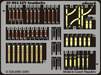 Eduard 49004 Photo-Etched IJN Seatbelts (Painted) for 1/48 Aircraft