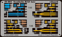 Eduard 49007 Photo-Etched RAF Late Seatbelts (Painted) for 1/48 Aircraft