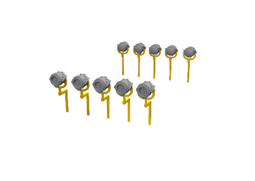 Eduard 653007 Photo-Etched / Resin 12" Searchlights for 1/350 US Navy Ships