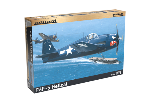 Eduard 7077 1/72 F6F5 Hellcat Aircraft (Profi-Pack Plastic Kit)
