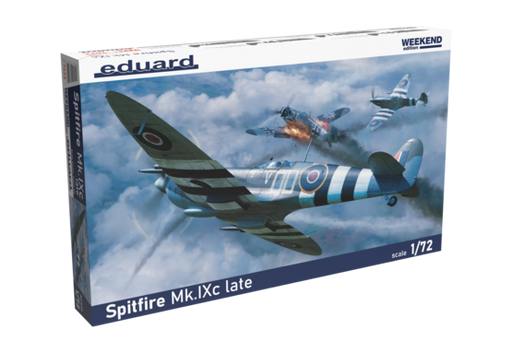 Eduard 7473 1/72 Spitfire Mk IXc Late British Fighter (Weekend Edition) Model Aircraft Kit