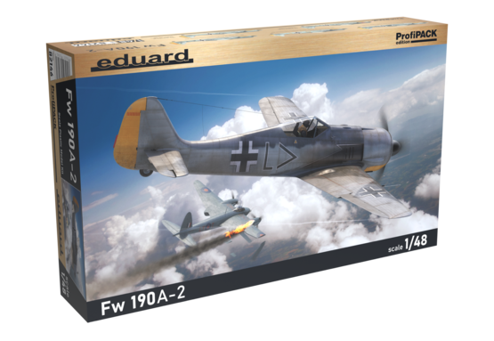 Eduard 82146 1/48 Fw 190A-2 Fighter (ProfiPack Edition) Model Aircraft Kit