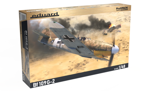 Eduard 82165 1/48 Bf 109G2 German Fighter (Profi-Pack Edition) Model Aircraft Kit