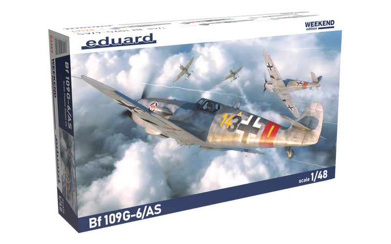 Eduard 84169 1/48 Bf109G6 German Fighter (Weekend Edition) Model Aircraft Kit