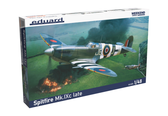 Eduard 84199 1/48 Spitfire Mk IXc Late British Fighter (Weekend Edition) Model Aircraft Kit