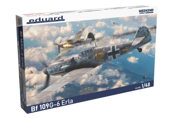 Eduard 84201 1/48 Bf 109G-6 Erla German Fighter Model Plane Kit