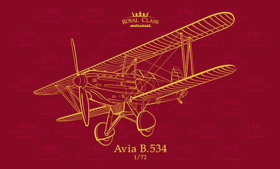 Eduard R0010 1/72 Royal Class: Avia B534 Aircraft Quattro Combo (Limited Edition Plastic Kit)