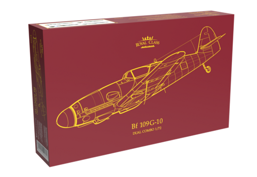 Eduard R0022 1/72 Bf 109G10 & G14/AS German Fighters Dual Combo (Royal Class) Model Aircraft Kit