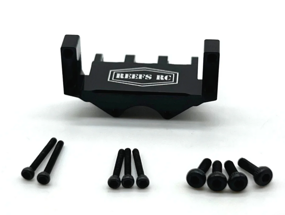 Reefs RC (148) Black Aluminum SCX24 Servo Mount
