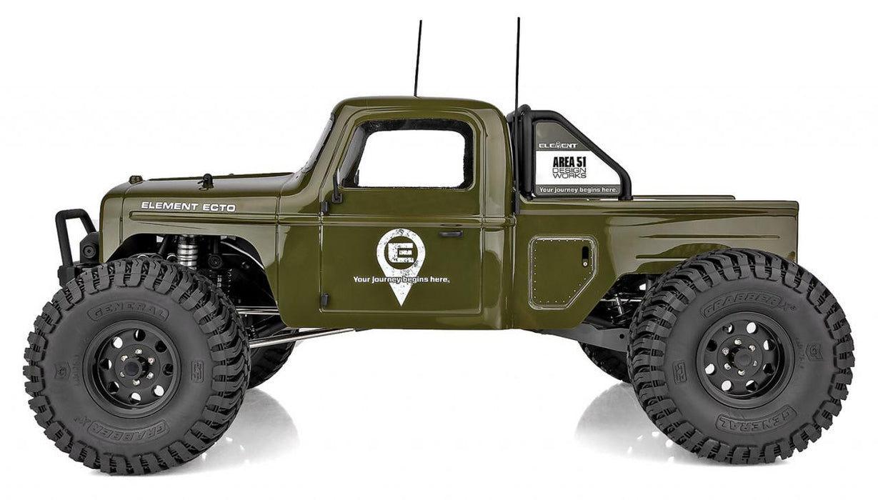 Element RC 40117 Enduro Ecto 1/10 RTR Trail Truck - Green