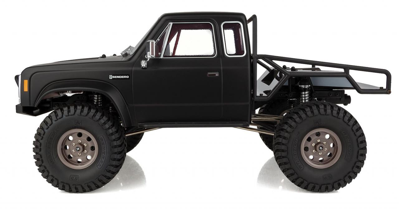 Element RC 40123C Enduro Sendero HD 1/10 RTR Trail Truck - Black with LiPo Battery & Charger Combo