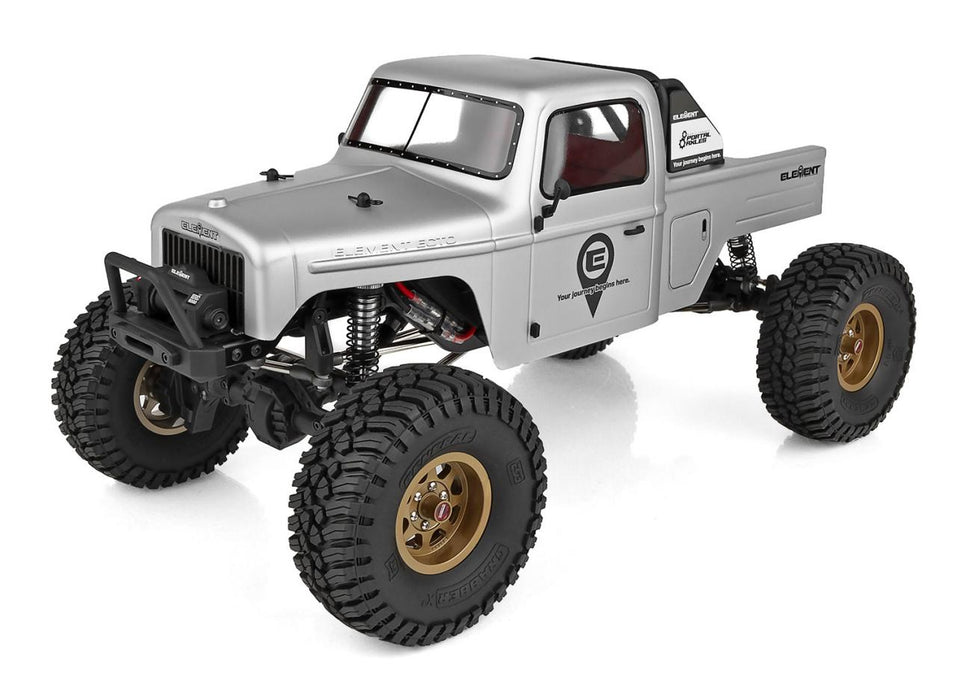 Element RC 40130 Enduro Ecto Portal 1/10 RTR Trail Truck - Gray