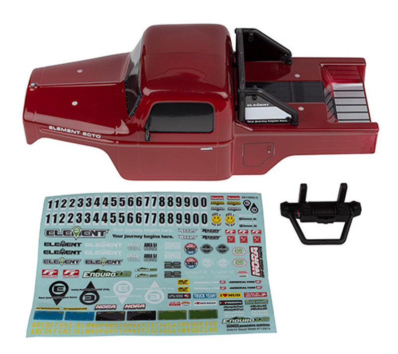 Element RC 41138 Ecto Body Set, Red for Enduro12