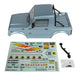 Element RC 42196 Metallic Blue Bushido+ Body Set for Enduro